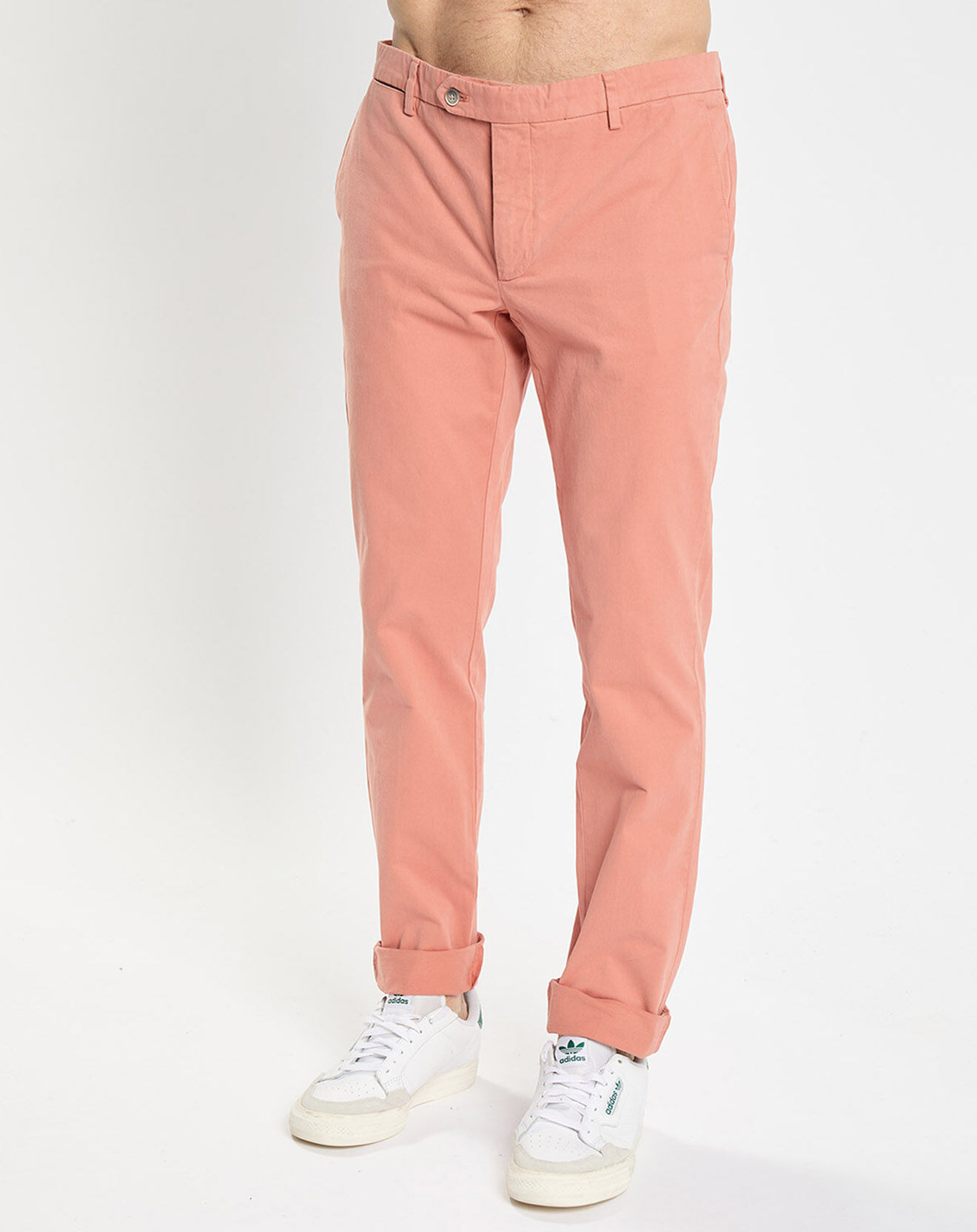 Hackett London Pantalon chino Slim Fit Kensignton orange moyen