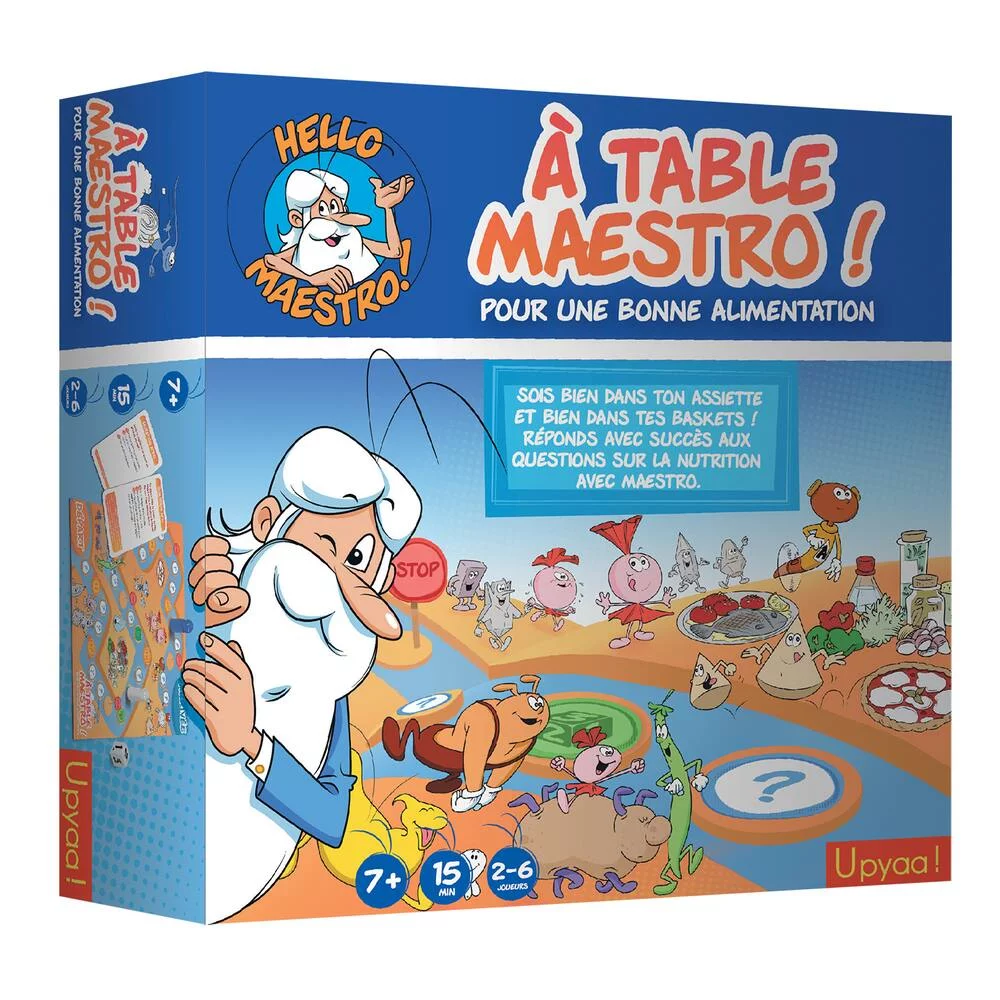 HELLO MAESTRO -  A TABLE MAESTRO  - POUR UNE BONNE ALIMENTATION