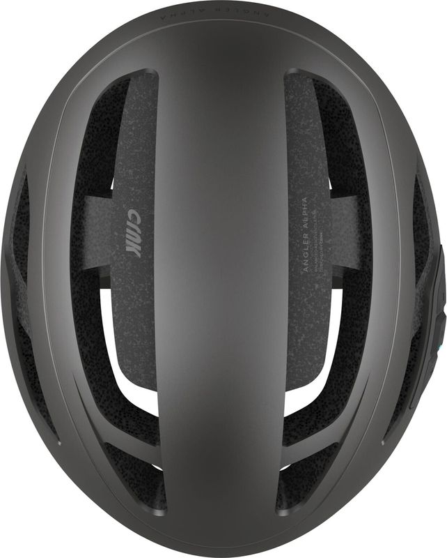 CRNK Angler Alpha Fietshelm - Metallic Black - Lichtgewicht - LED Verlichting