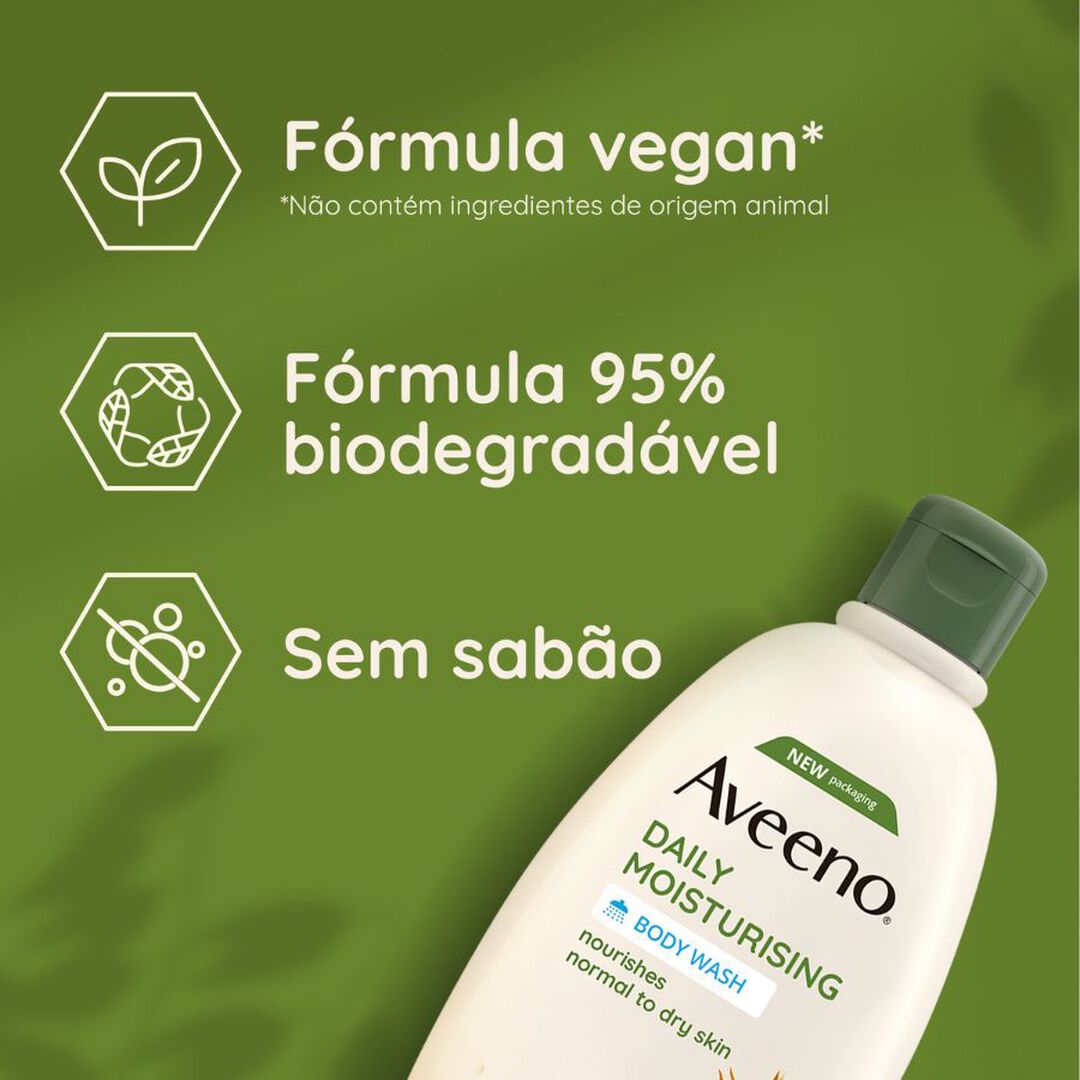 AVEENO  Daily Moisturising - Gel de Banho - 500ml
