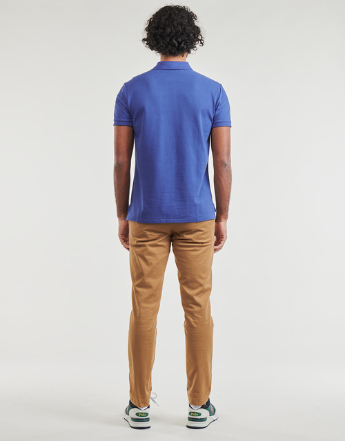 Polo Ralph Lauren - POLO COUPE DROITE EN COTON BASIC MESH Azul / Old / Royal