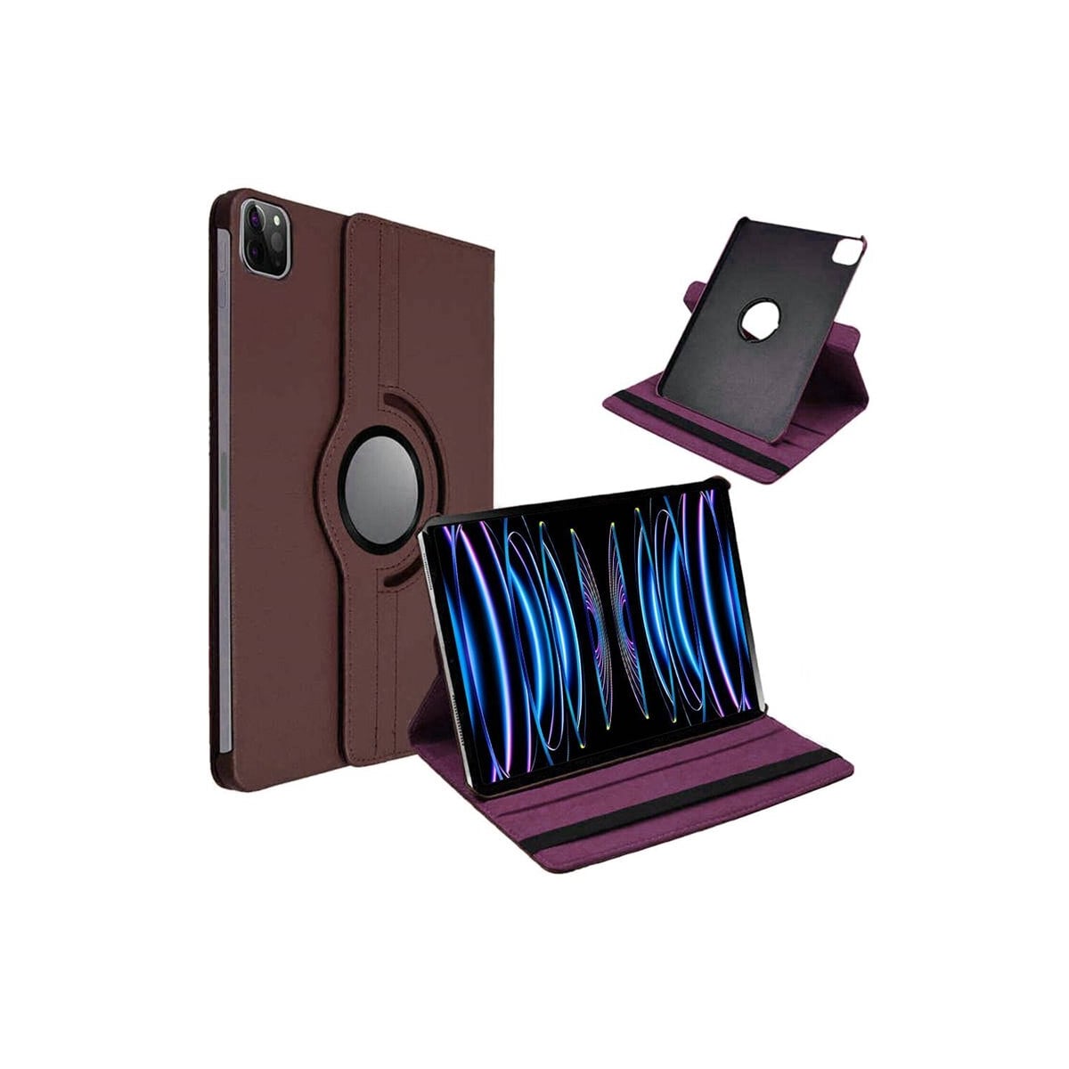 360° roterbar deksel Apple iPad Pro 11 (2021) - Brun