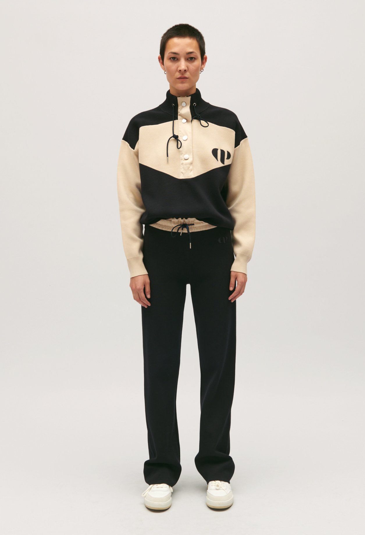 Sweatshirt Minimum col camionneur