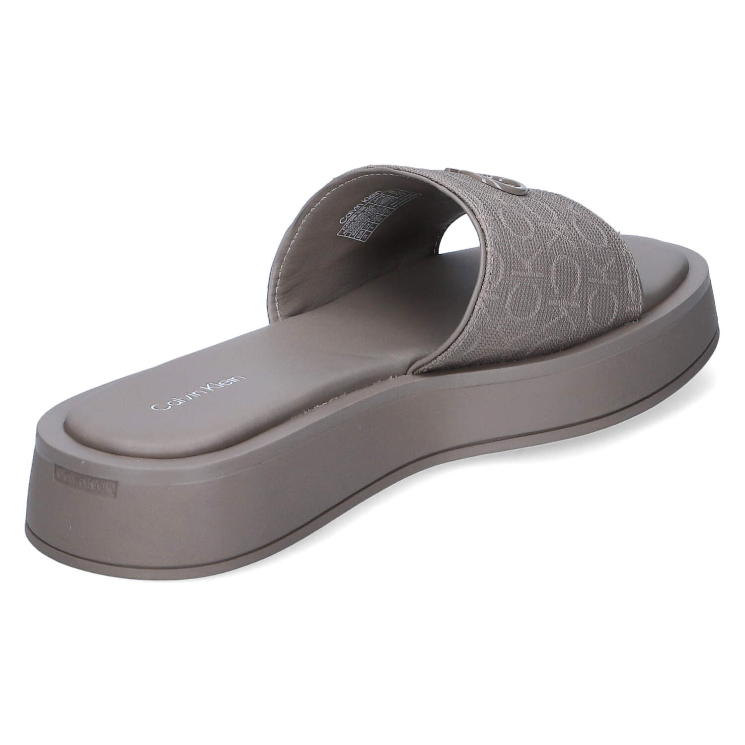 Calvin Klein Pantoletten  - taupe