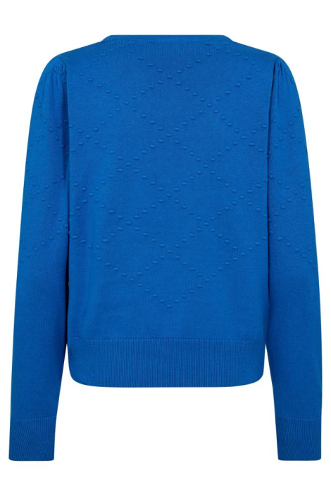 Freequent blauwe dames trui