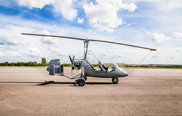 Tragschrauber-Rundflug ab Battweiler als Geschenkidee