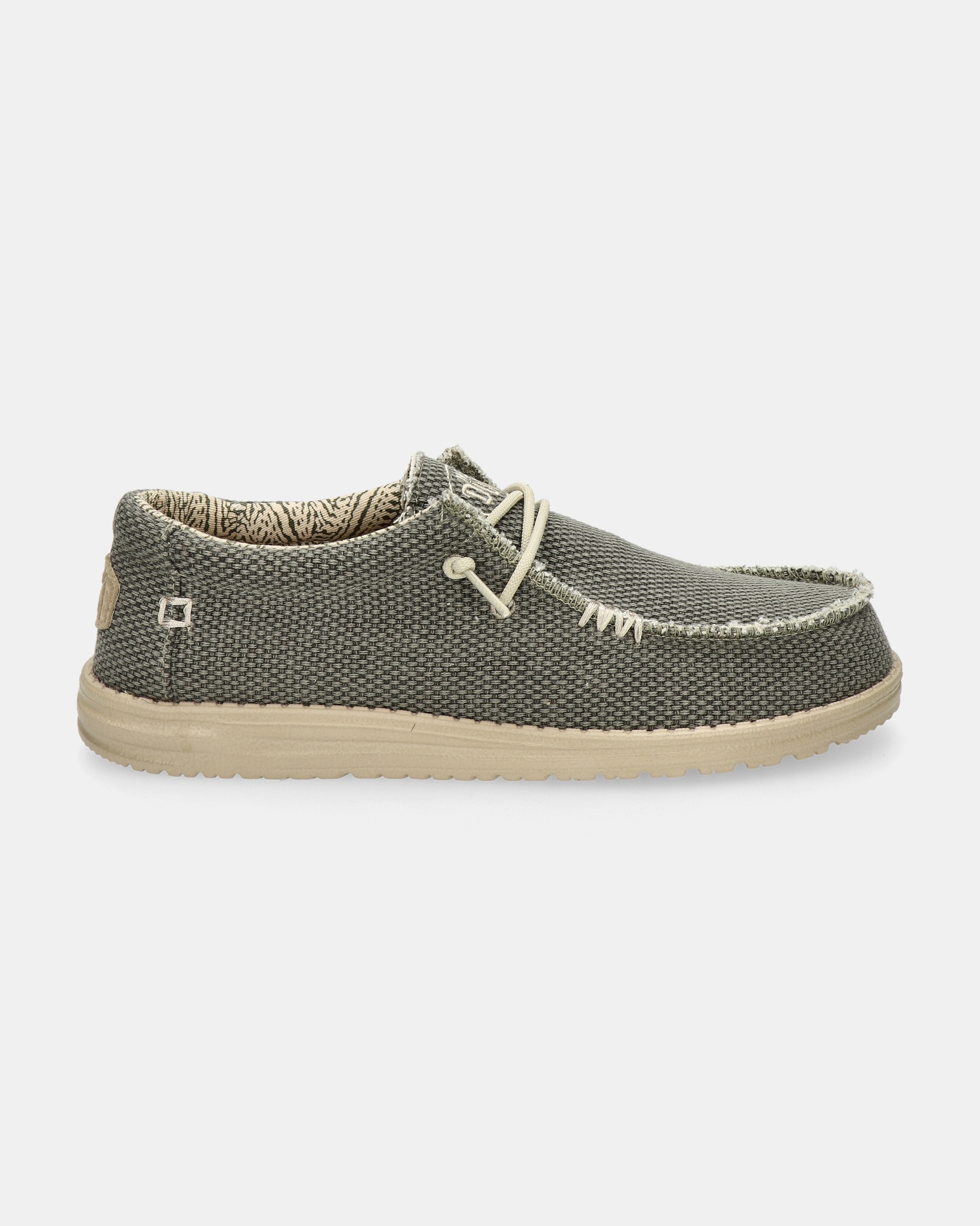 Hey Dude Wally Braided Instapschoenen  - groen