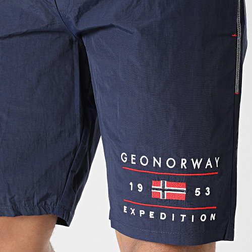 Short De Bain Bleu Marine