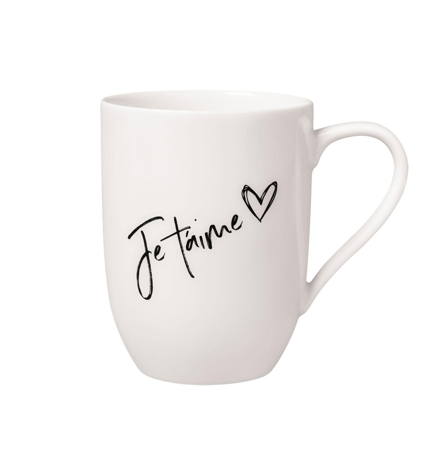 Villeroy & Boch Kaffeebecher STATEMENT JE T'AIME Porzellan