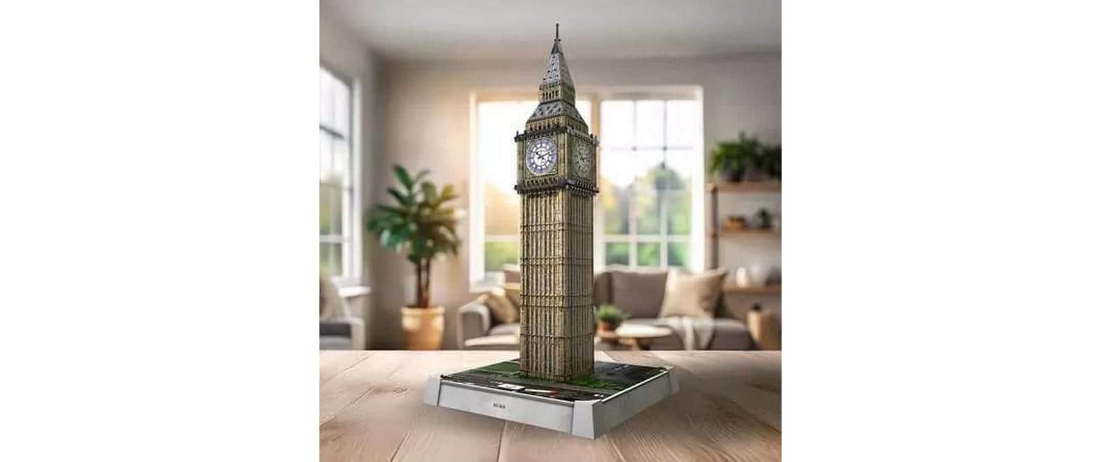 Ravensburger 3D-Puzzle »Iconics Big Ben with Light« 3D-Effekt