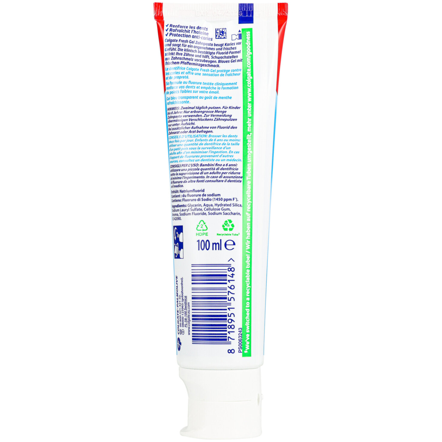 Colgate Zahnpaste Fresh Gel
