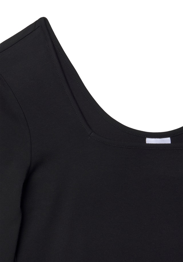 LASCANA Langarmshirt , mit modischem Karree-Ausschnitt, Longsleeve aus Baumwolle, Basic