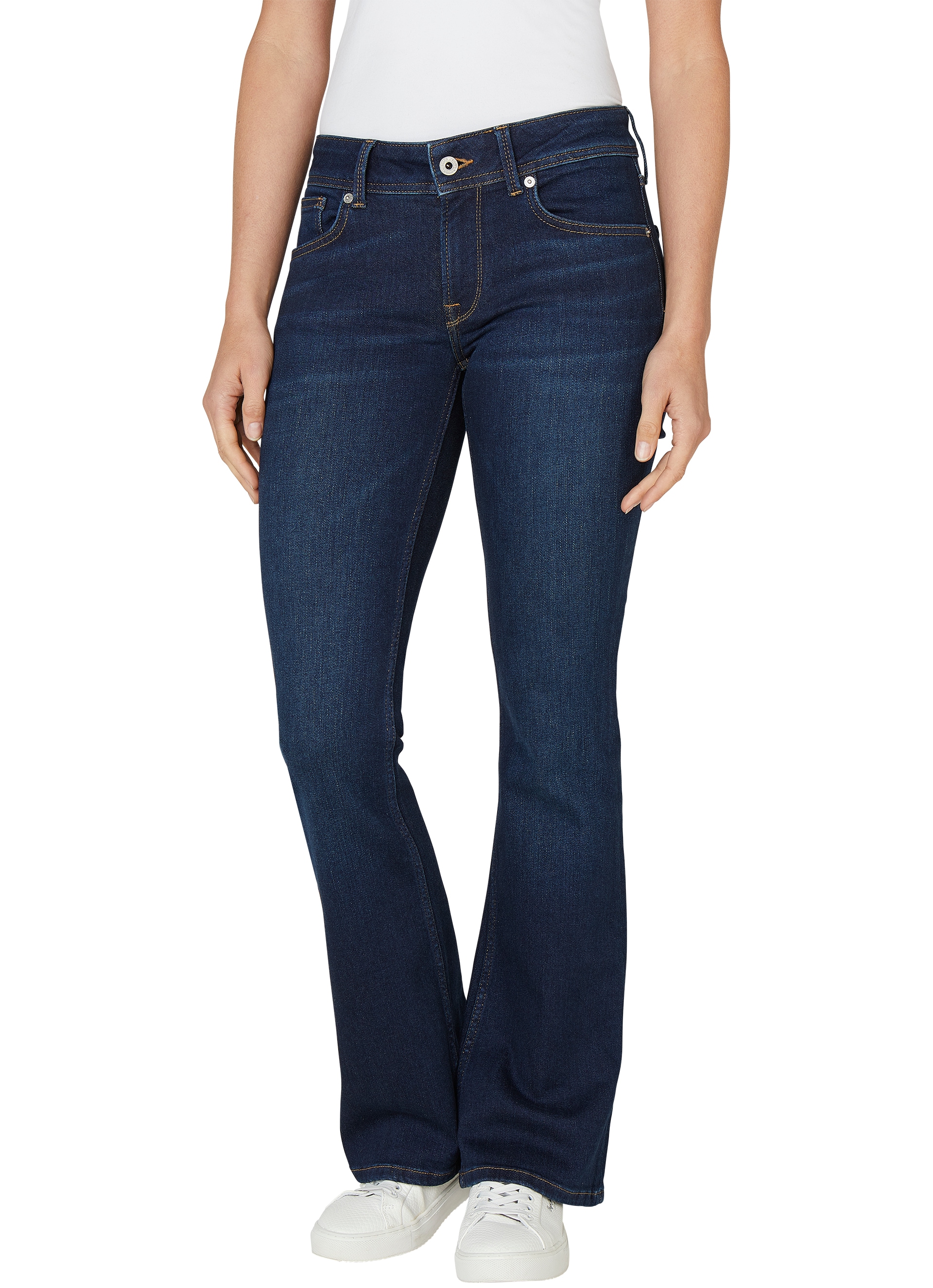 Pepe Jeans 5-Pocket-Jeans »FLARE LW PIMLICO«, im Flared Fit