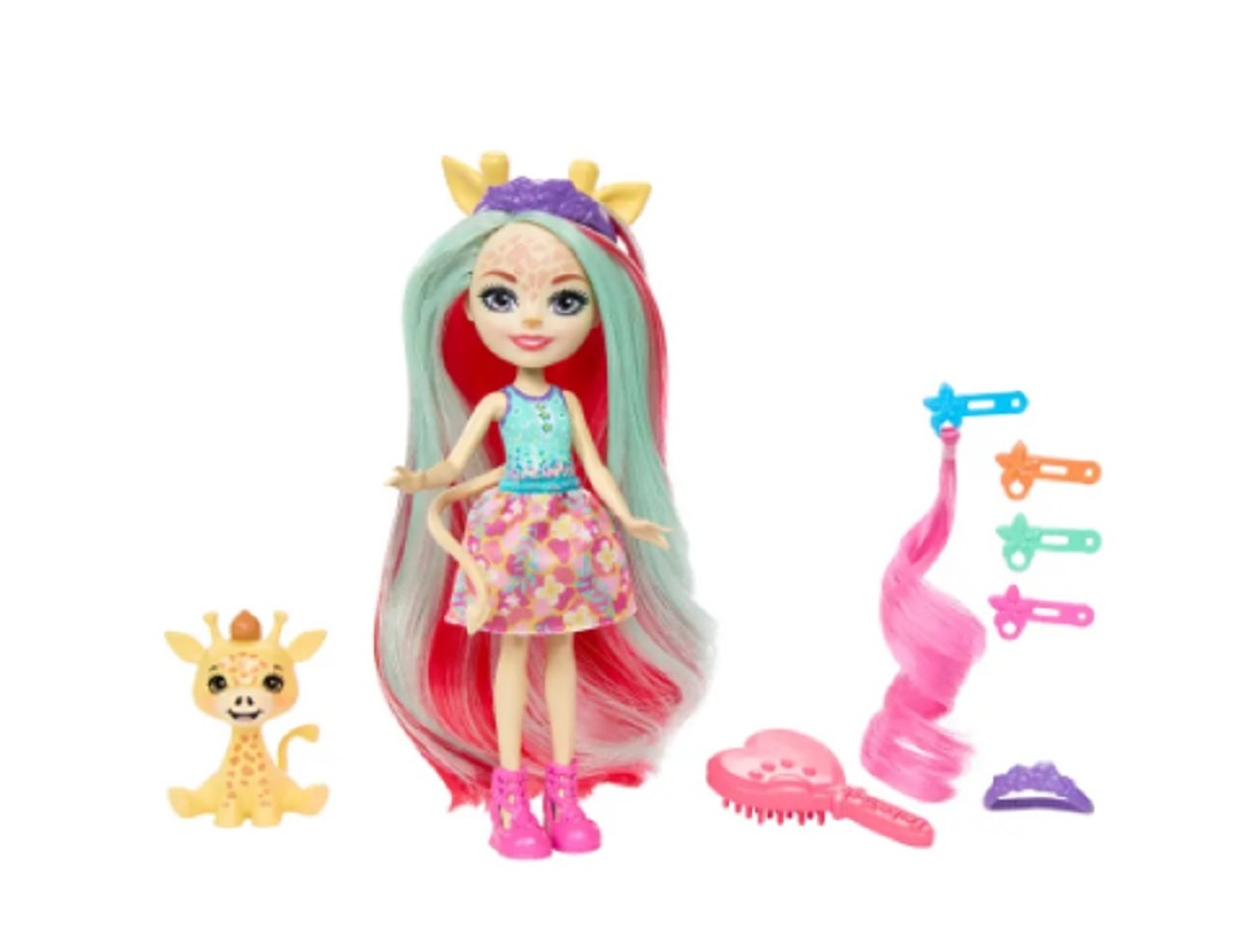 DELUXE_TV_GIRAFA ENCHANTIMALS MODELOS SORTIDOS