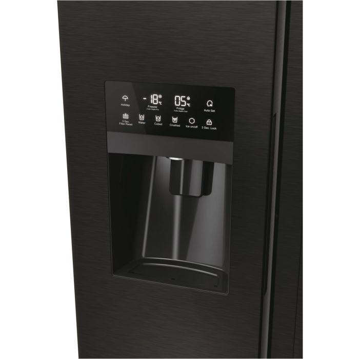 Haier Side-by-Side 90 SERIE 5 HSR5918DIPB Schwarz - Interner Wassertank