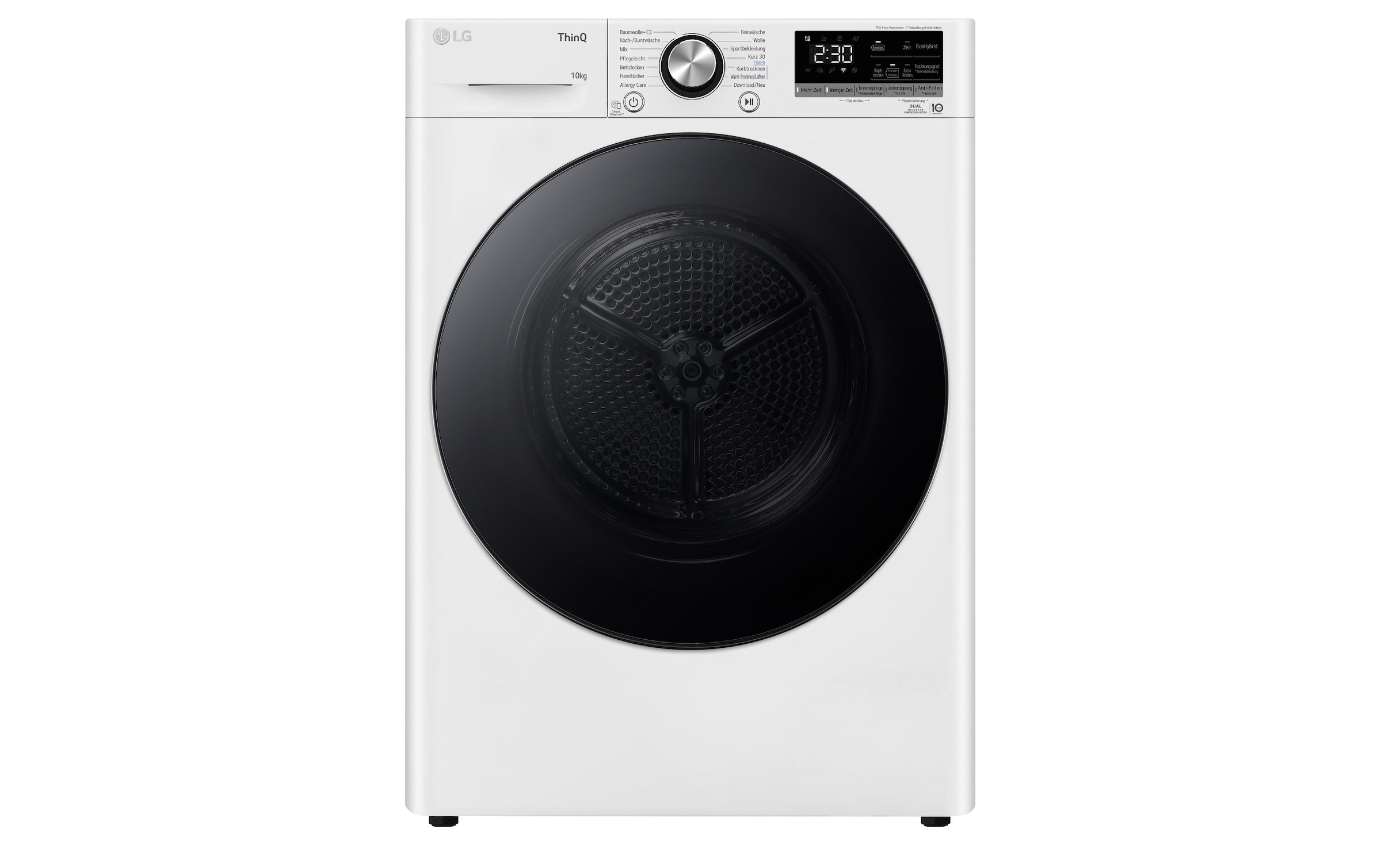 LG Wärmepumpentrockner »V9AYXT Links«