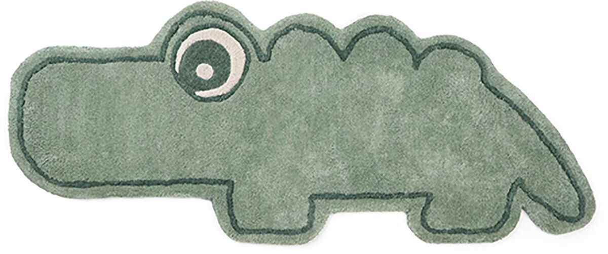 Done By Deer Croc Gulvteppe, Grønn