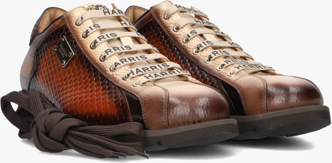 beige harris lage sneakers 0818
