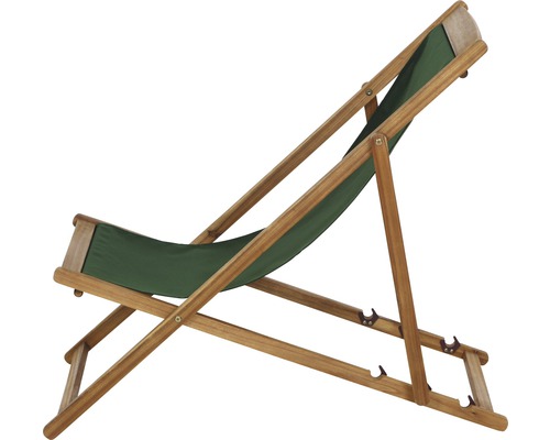 Aviro tuinligstoel, groene stof