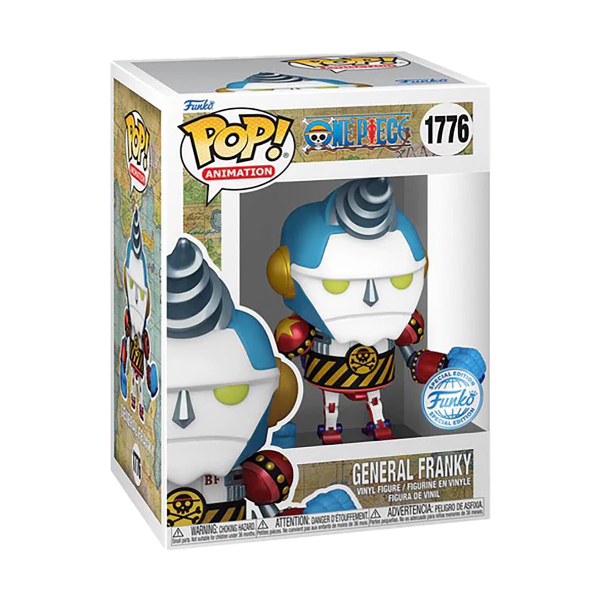 Funko One Piece actionfigur (General Franky)