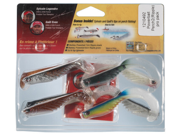 Kit Leurres Berkley Powerbait Ripple Perch Kit