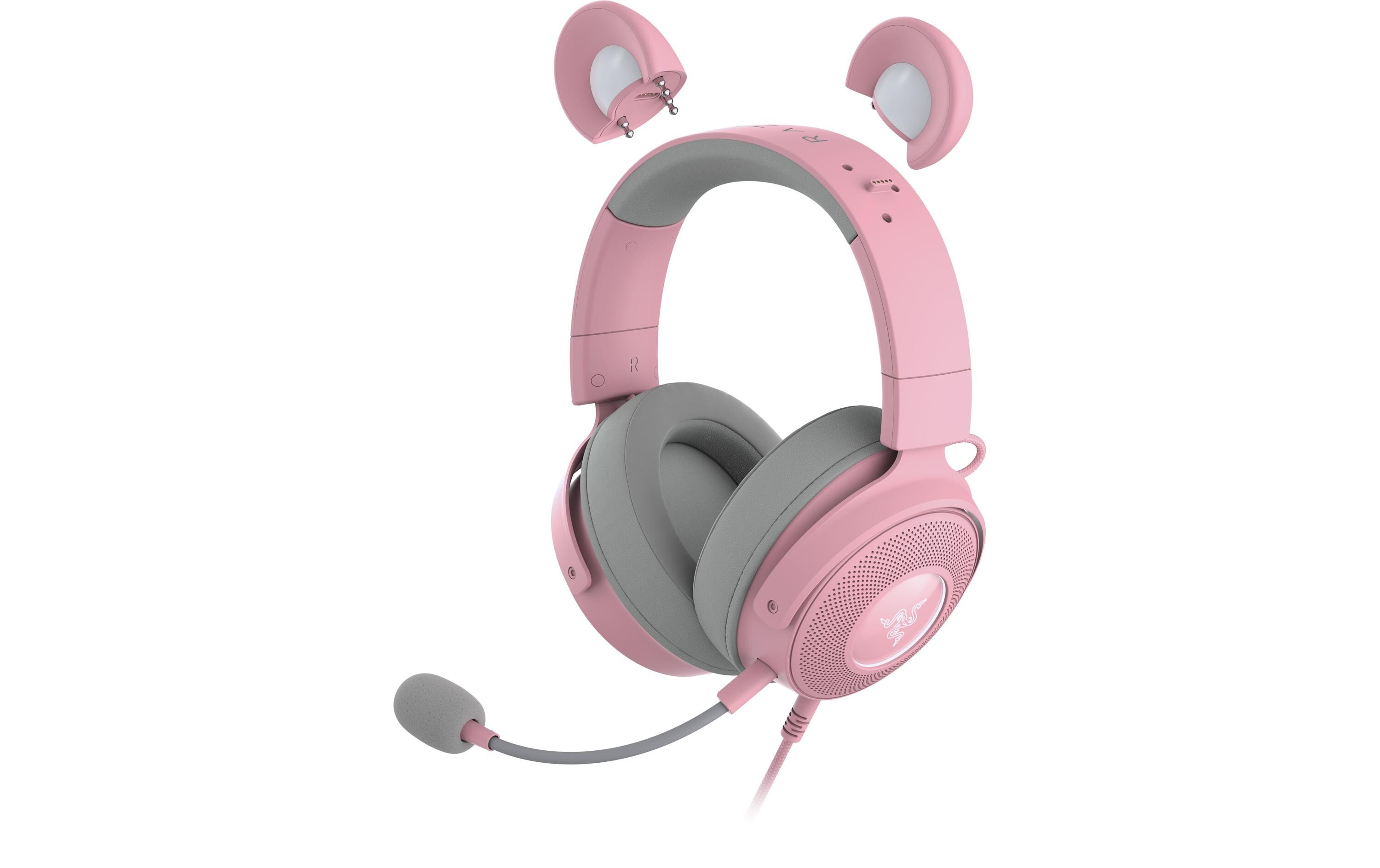 Headset Kraken Kitty V2 Pro Pink<br>Kabelgebundenes Over-Ear Gaming Headset