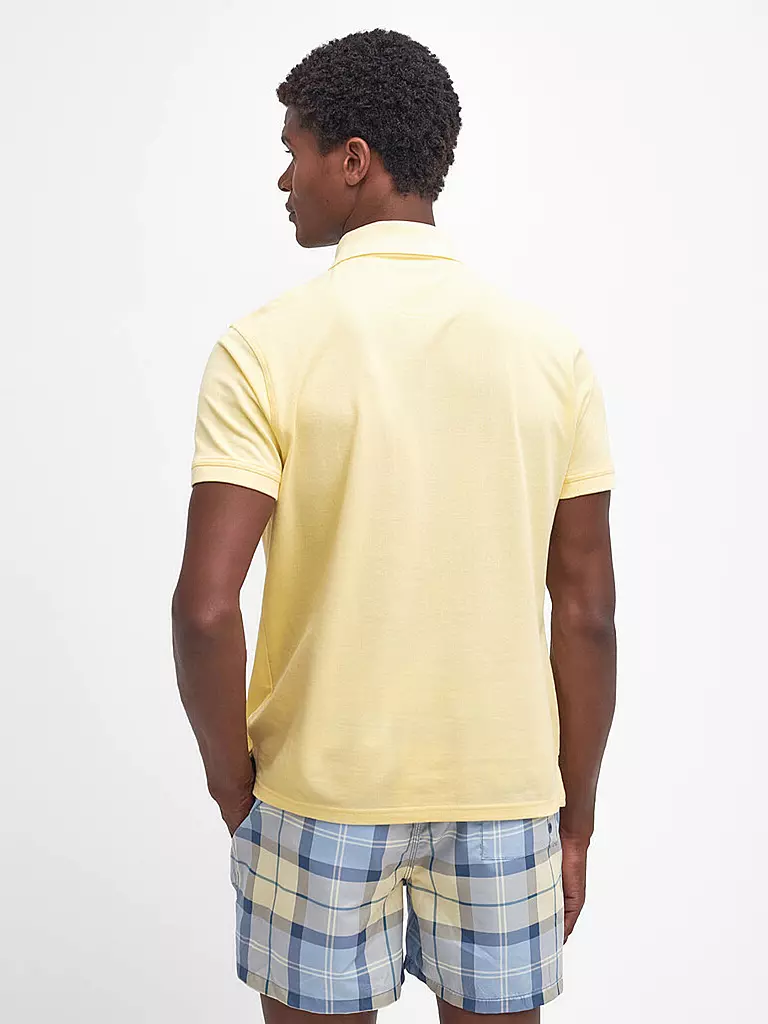 BARBOUR Poloshirt gelb