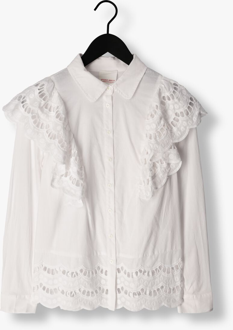 STUDIO AMAYA witte studio amaya blouse jaimy blouse
