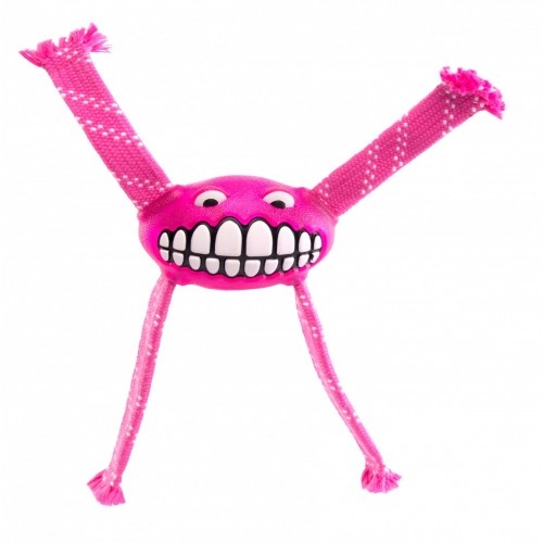 Brinquedo para cachorro Rogz Flossy Grinz rosa