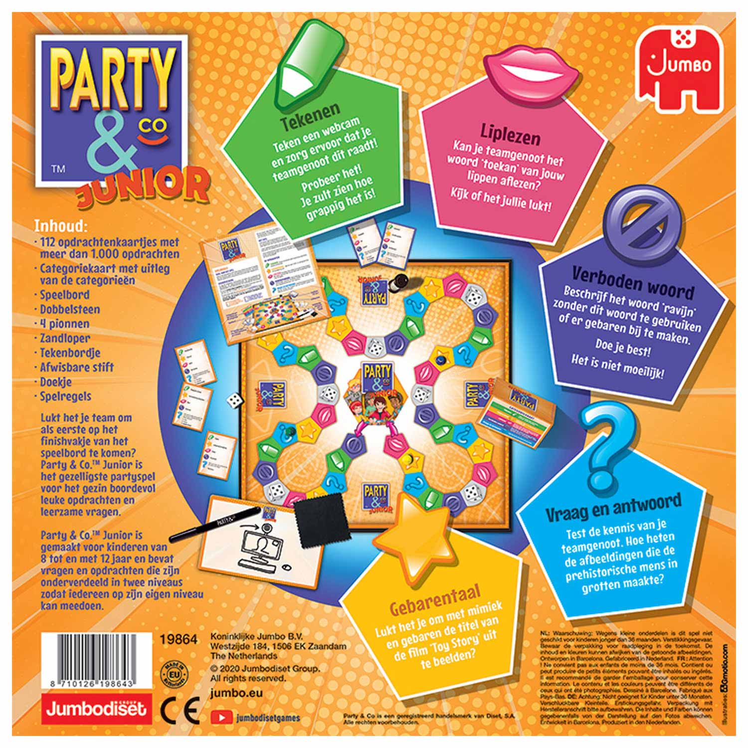 Jumbo Party & Co Junior Bordspel