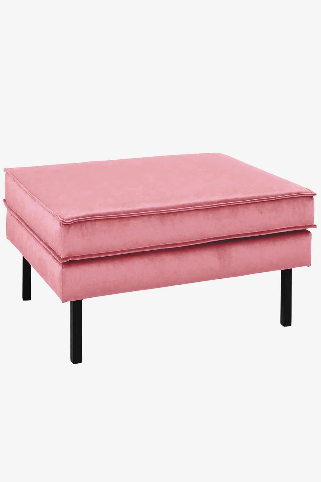 Amsterdam velvet hocker pink
