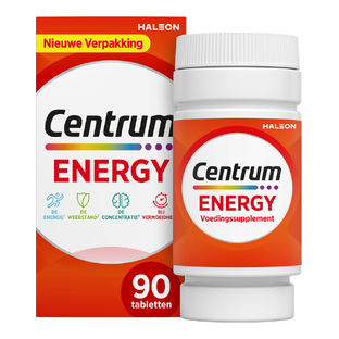 Centrum Energy Multivitaminen Tabletten 90TB