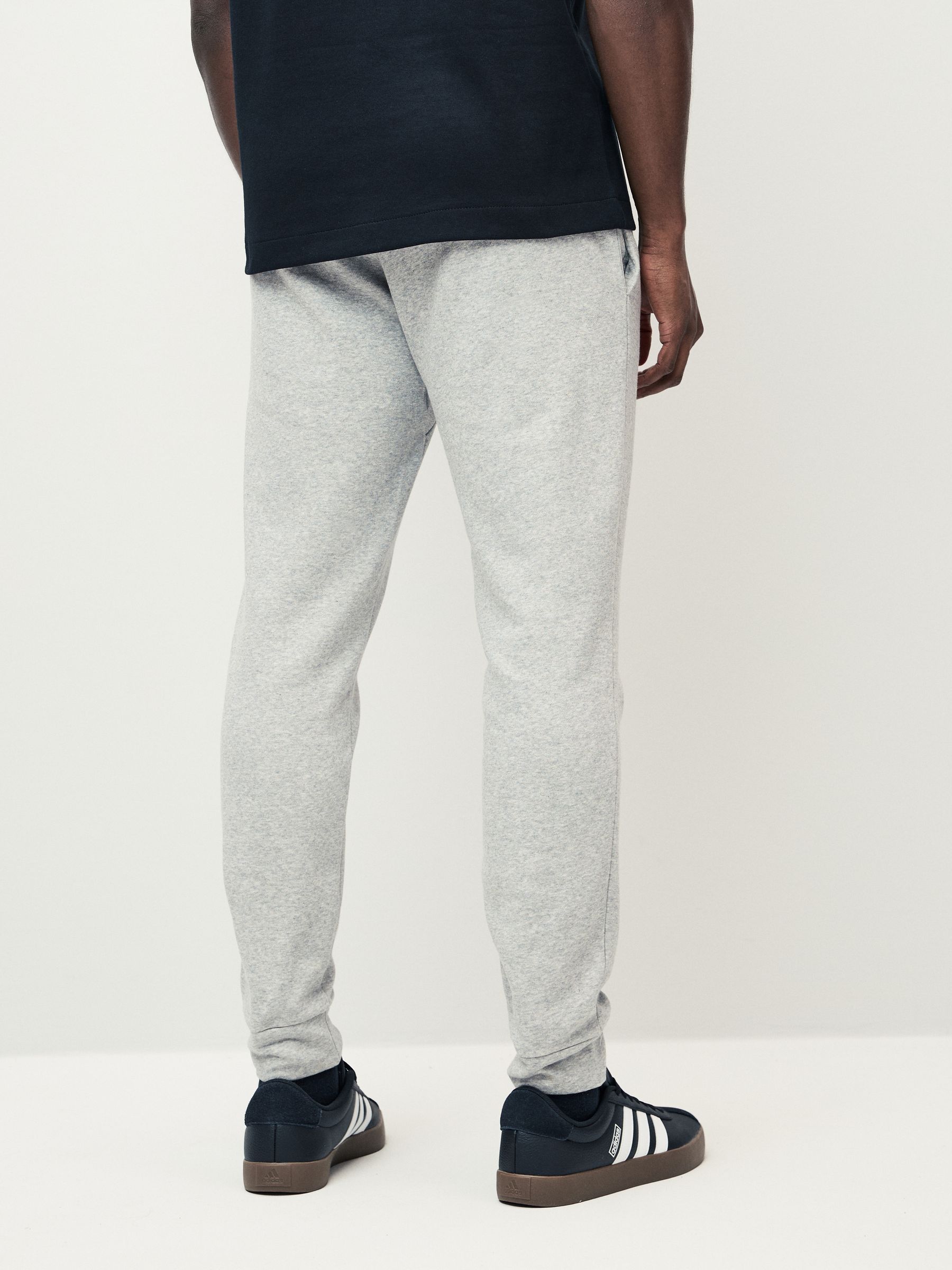 Grijs - adidas Essentials Feelcozy fleece joggingbroek