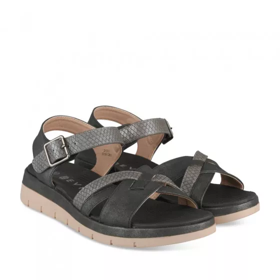 Sandales NOIR EVITA