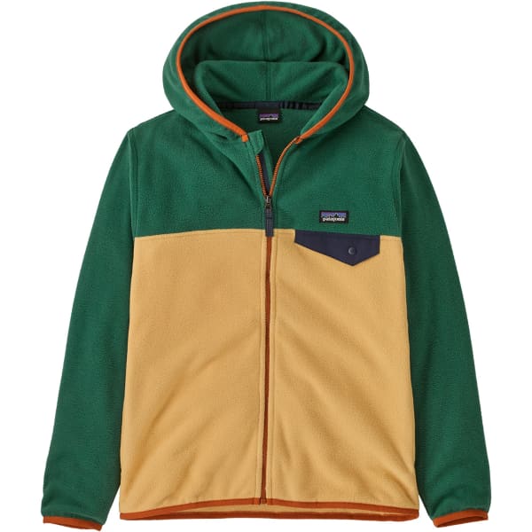 Veste polaire PATAGONIA K'S MICRO D SNAP-T JKT BEESWAX TAN