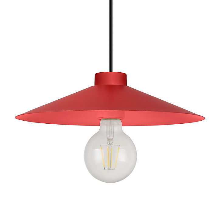 Suspension Zanbar GoodHome IP20 E27 rouge