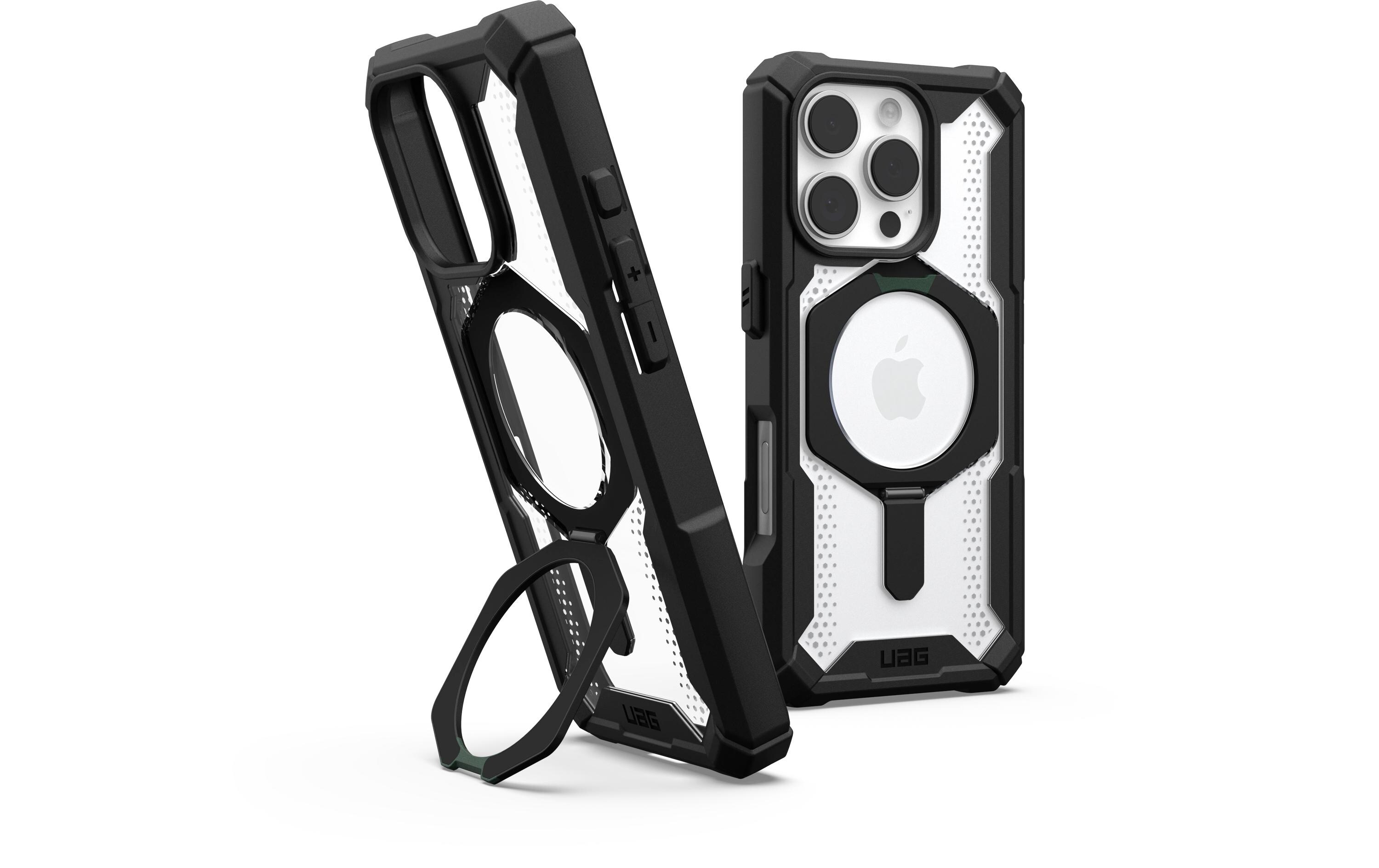Back Cover Plasma XTE iPhone 16 Pro Black/ClearSchutzhülle für das Apple iPhone 16 Pro