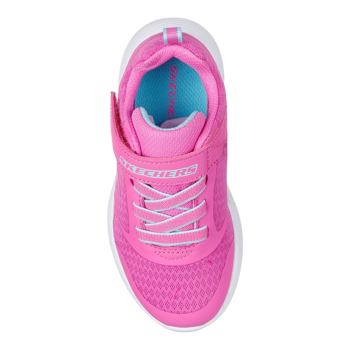 2X les points-Dynalite-ig-Baskets - Talon plat - Rose