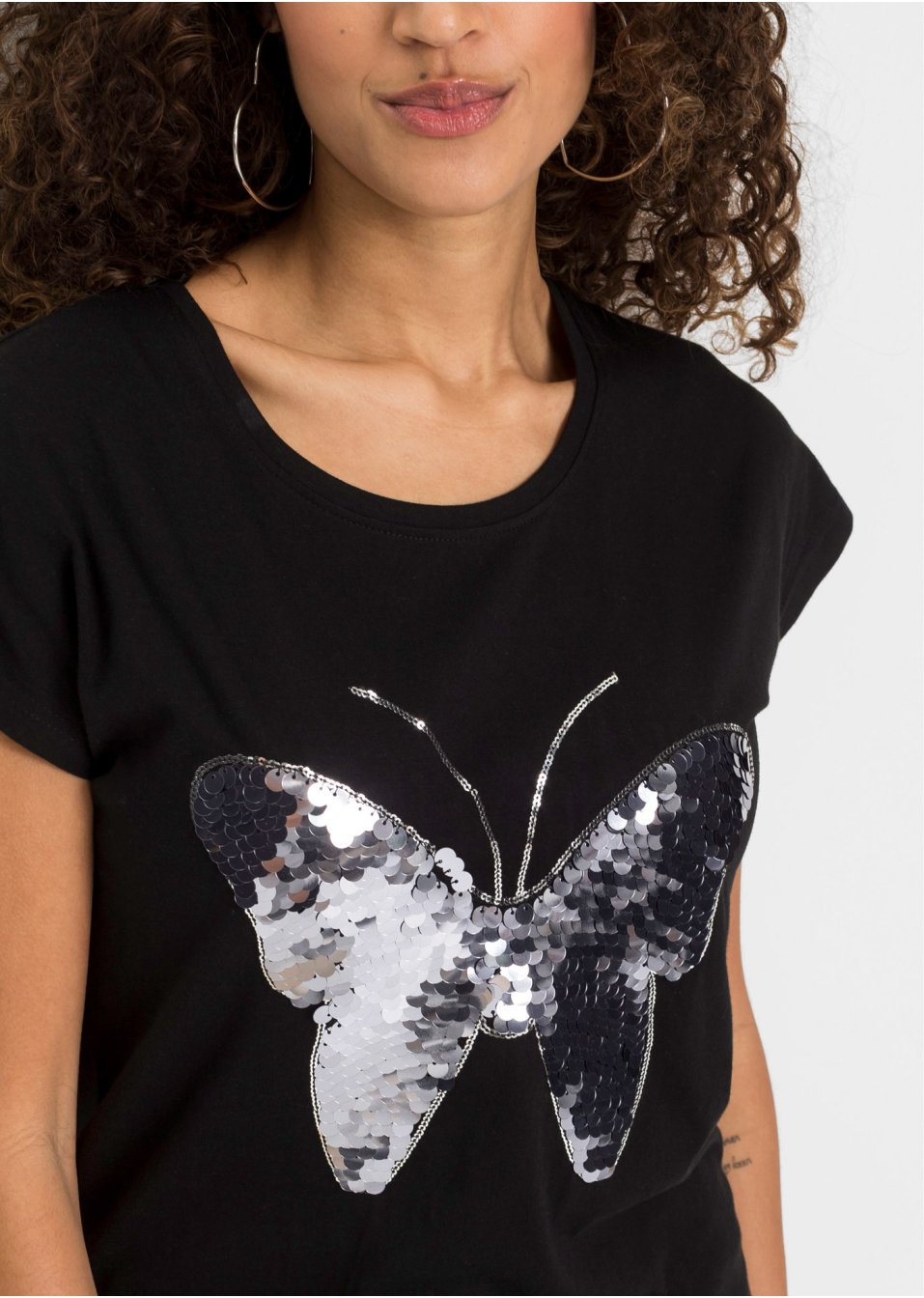 T-shirt à paillettes