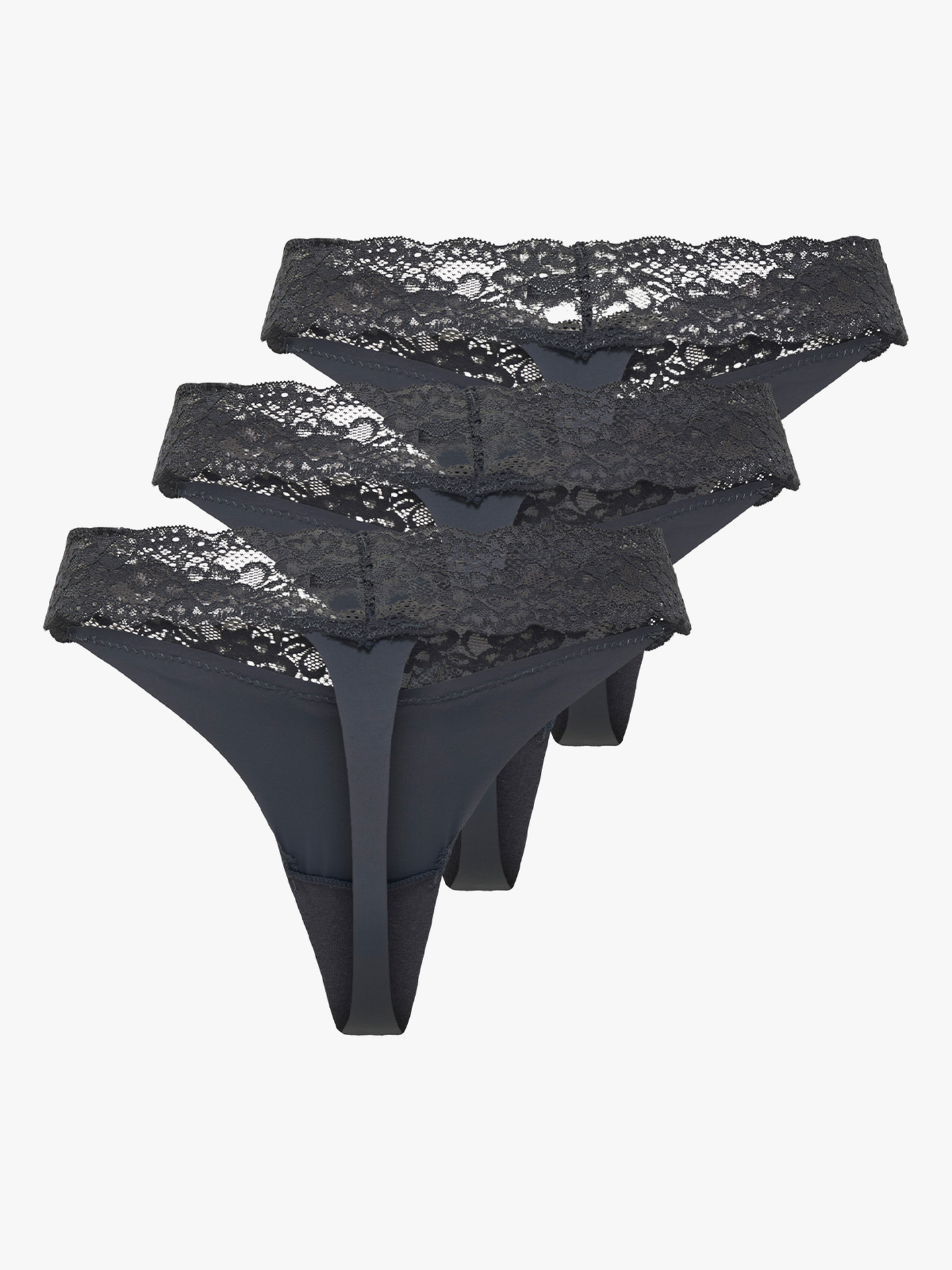 Chloe Lace S.S Thong 3-Pack