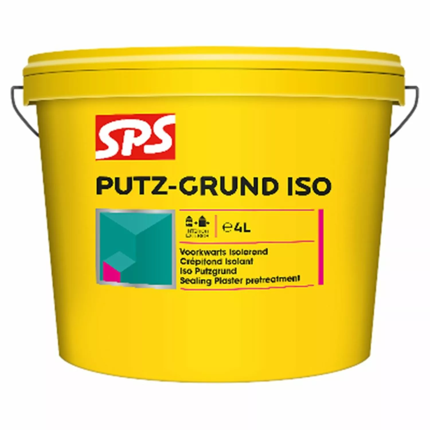 SPS Putz-Grund ISO - wit - 4L