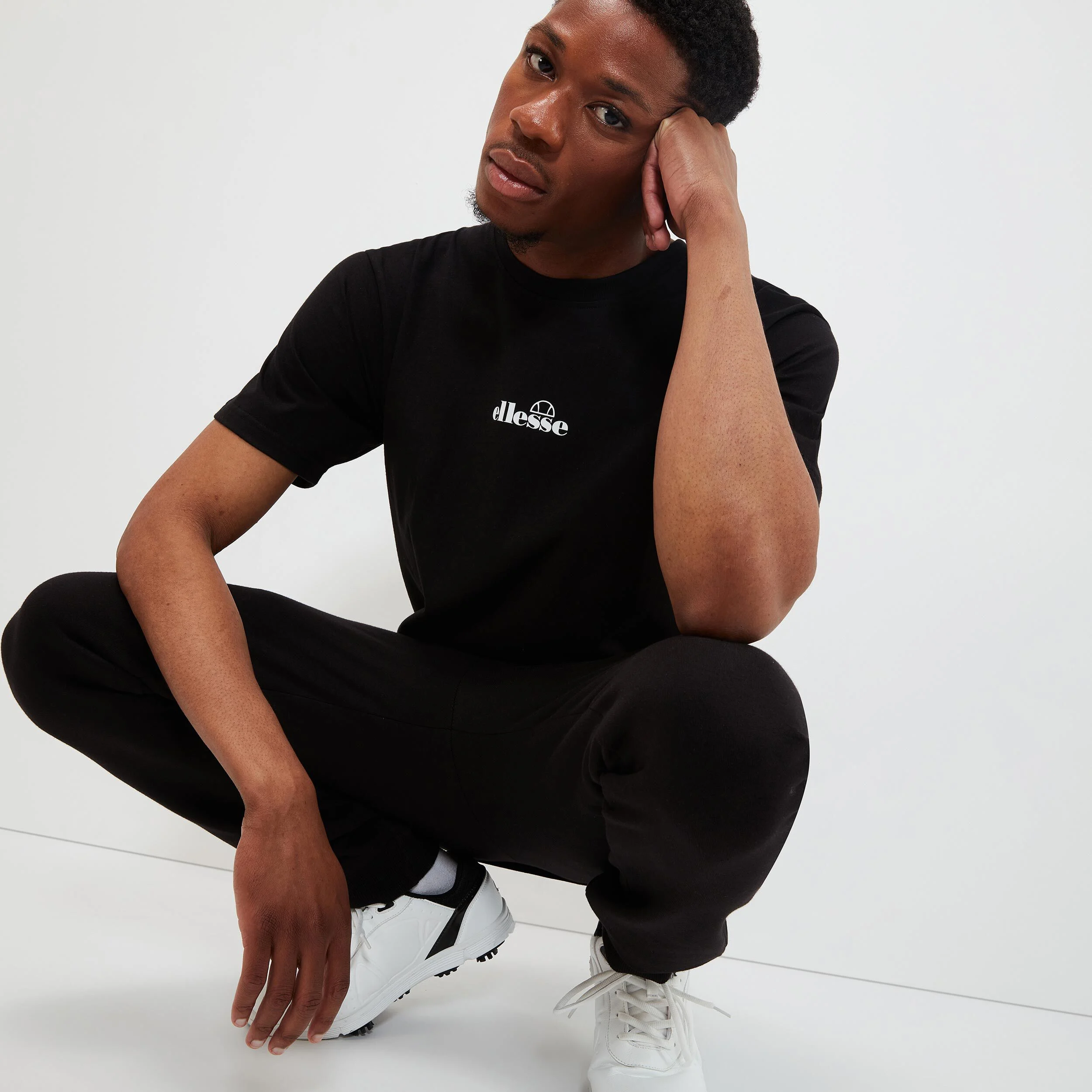 Ellesse Ollio T-shirt Hommes - Noir