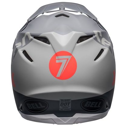 Casque cross Bell MOTO-9S FLEX SEVEN VANGUARD 2023 - Gris / Orange