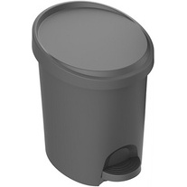 Poubelle cosmétique à pédale Stepy, 6 litres