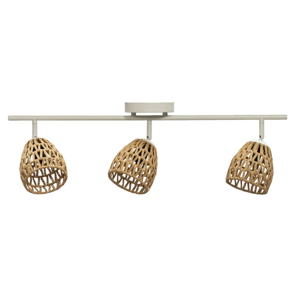 3-spot Ilva - naturel - 26x9,5x65 cm