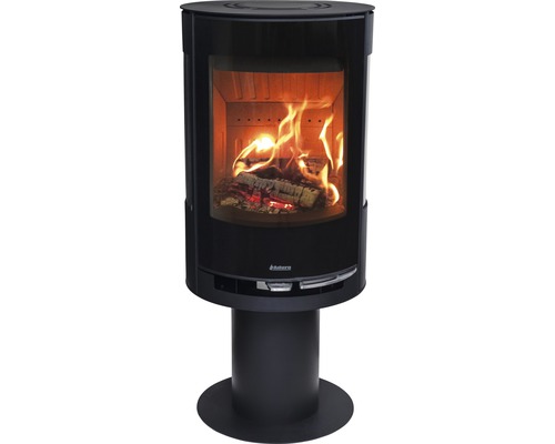 Aduro 9-3 Lux Air houtkachel, staal, zwart, 6 kW