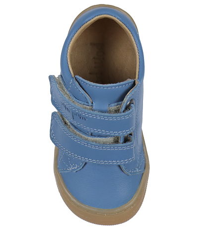 Pom Pom Lauflernschuh - First Sport Klettband - Hellblau