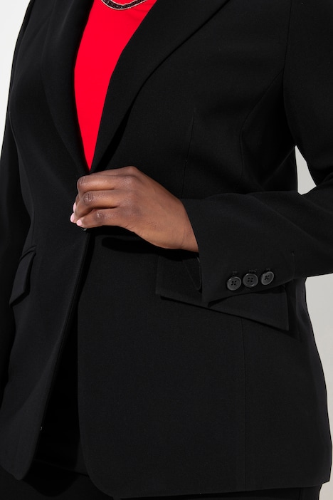 Blazer, Reverskragen, Klappentaschen, Knopfverschluss
