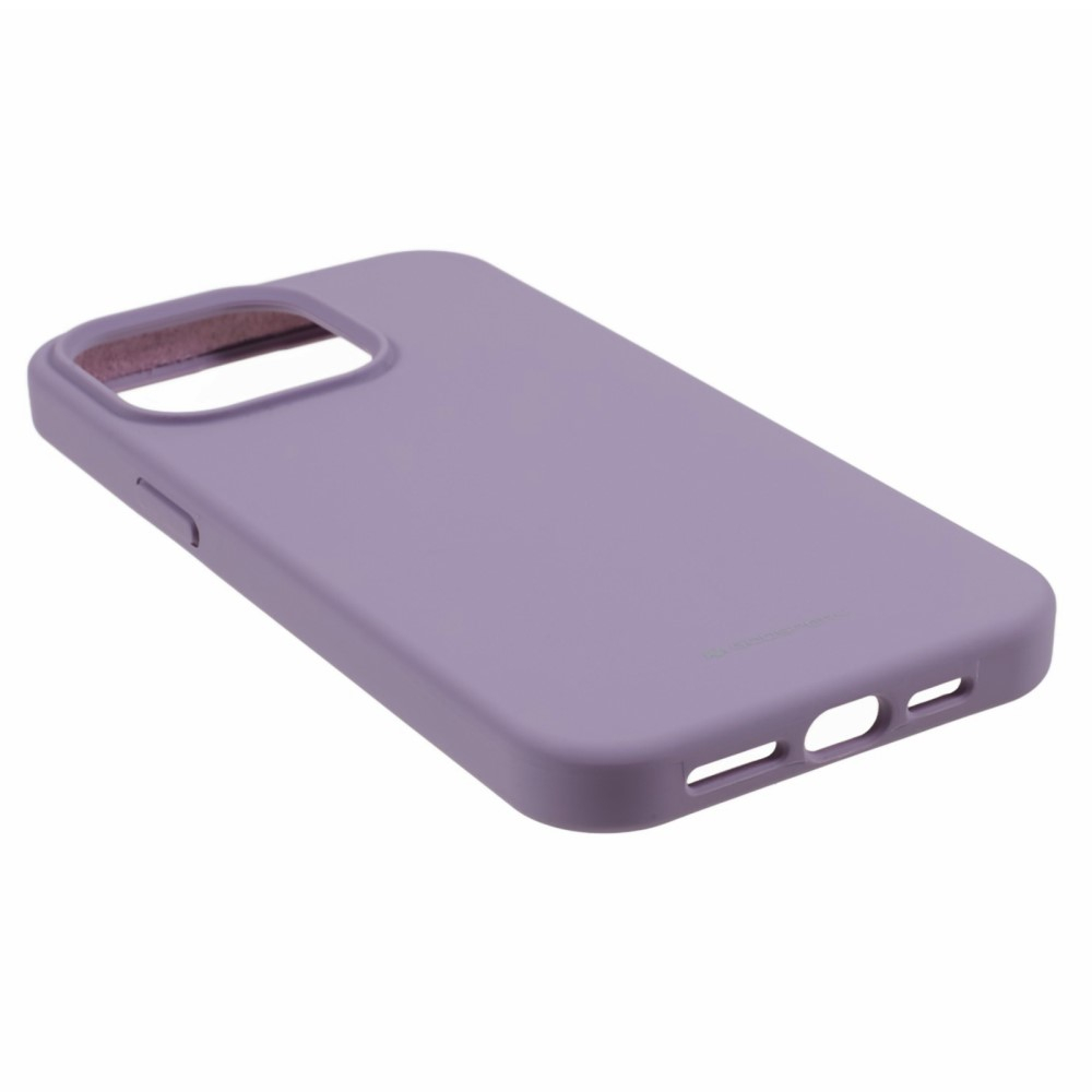 Mercury Goospery - iPhone 15 Pro Silikon Case Hülle - Violett (Matt)