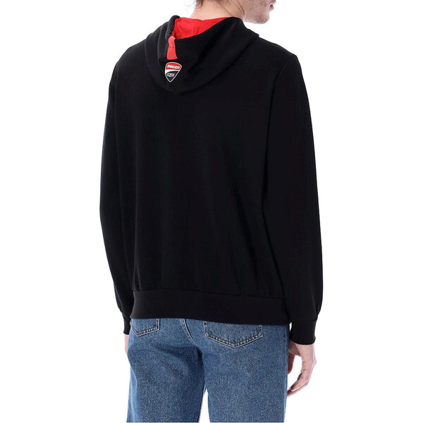 ducati racing - Sweat zippé à capuche Active Noir / Rouge